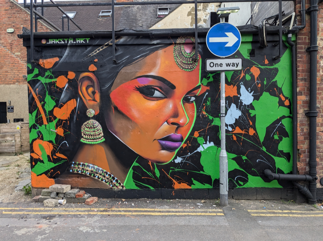 Street Art Indian